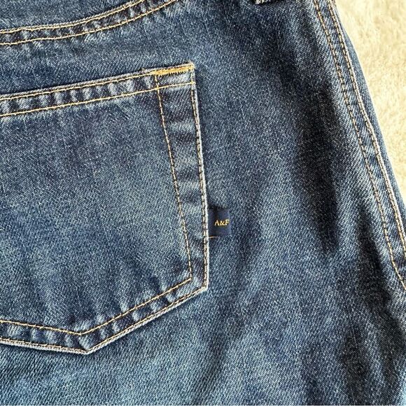 Abercrombie & Fitch Y2K Denim Mini Skirt Size 4 - Picture 8 of 9